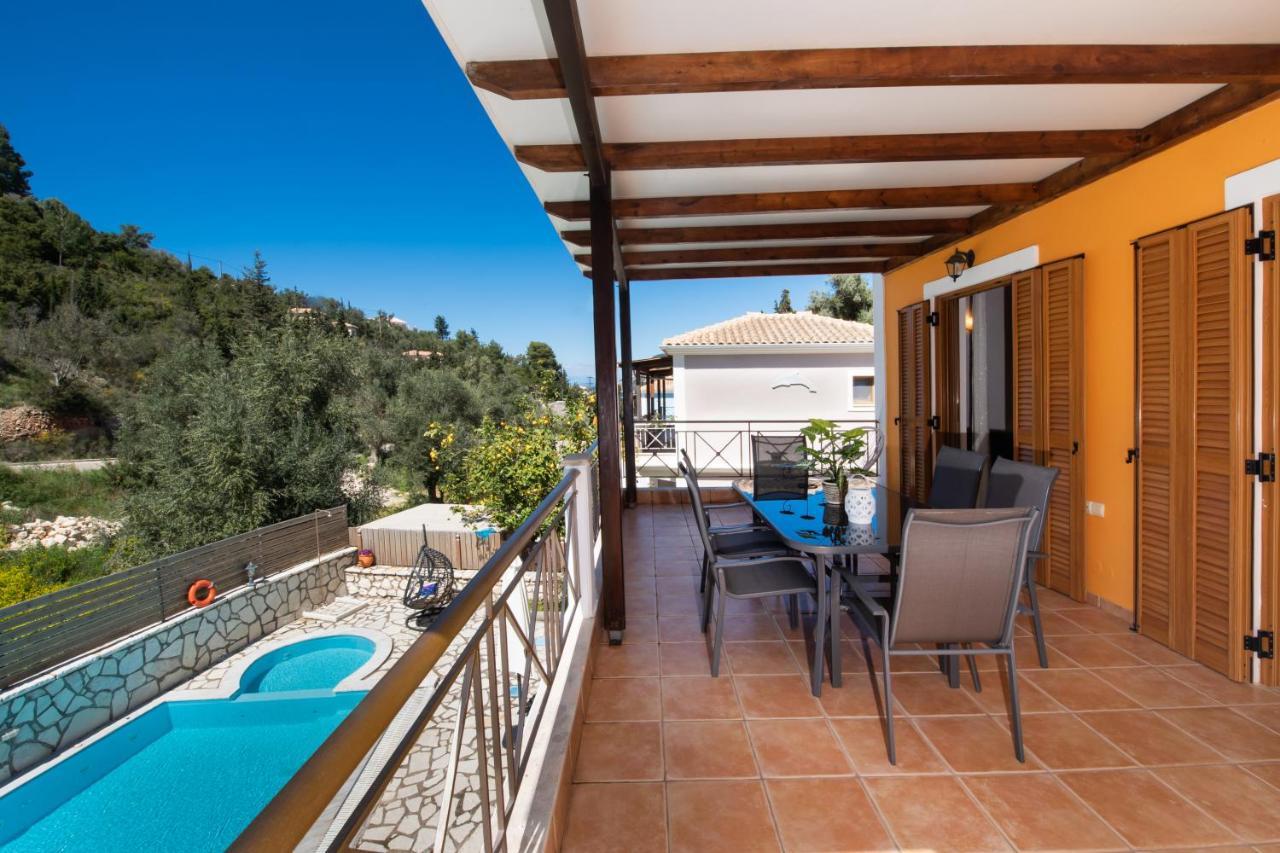 Delphinus Villas-Villa Nikitas Áyios Nikítas Exteriör bild