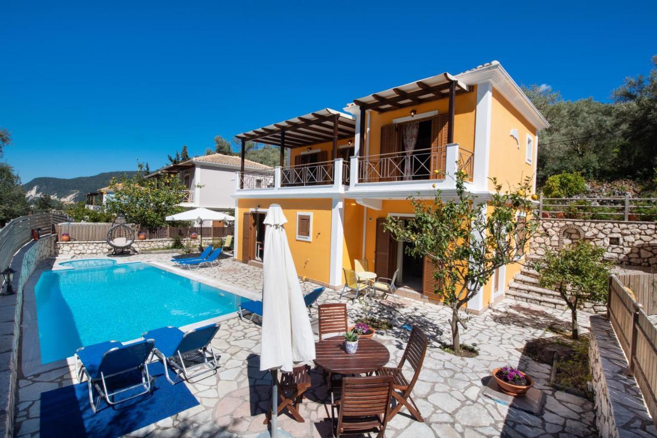 Delphinus Villas-Villa Nikitas Áyios Nikítas Exteriör bild