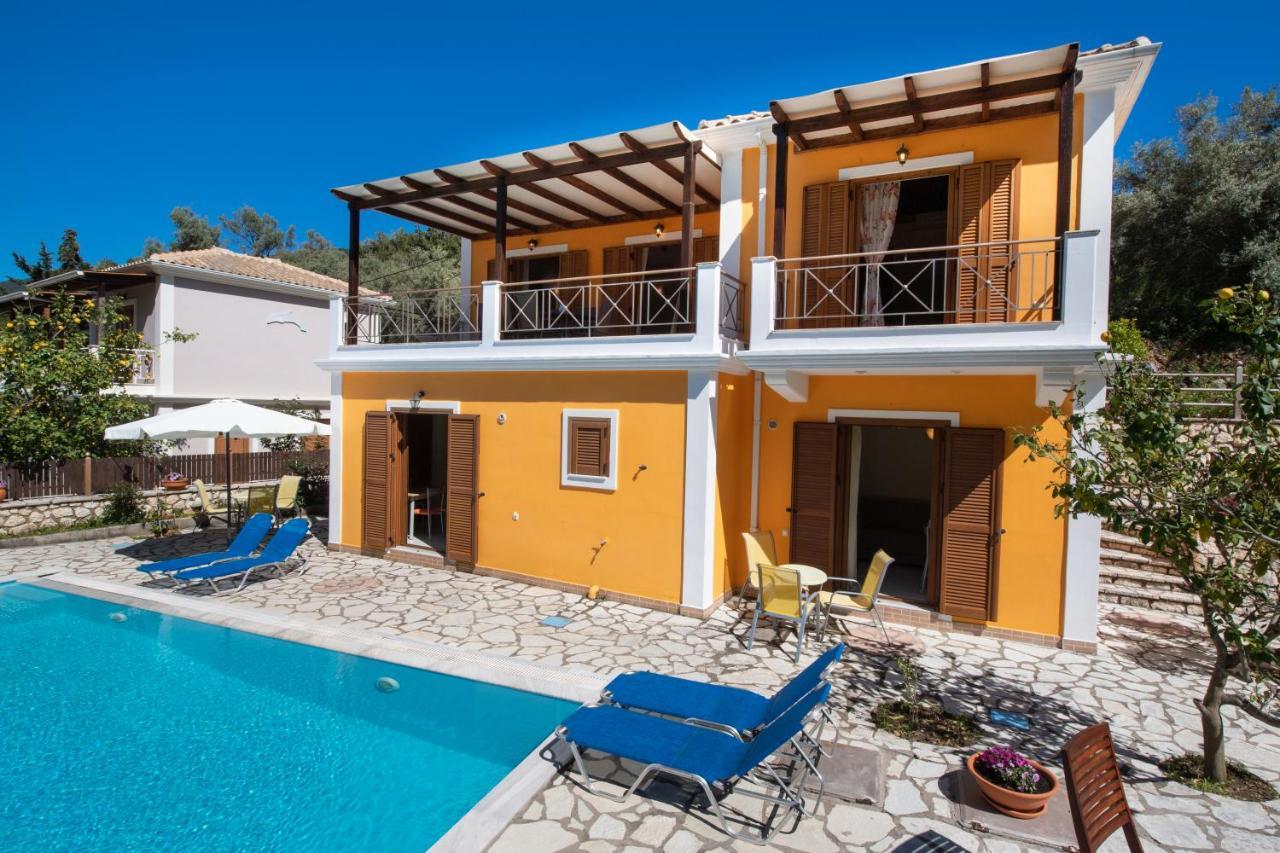 Delphinus Villas-Villa Nikitas Áyios Nikítas Exteriör bild